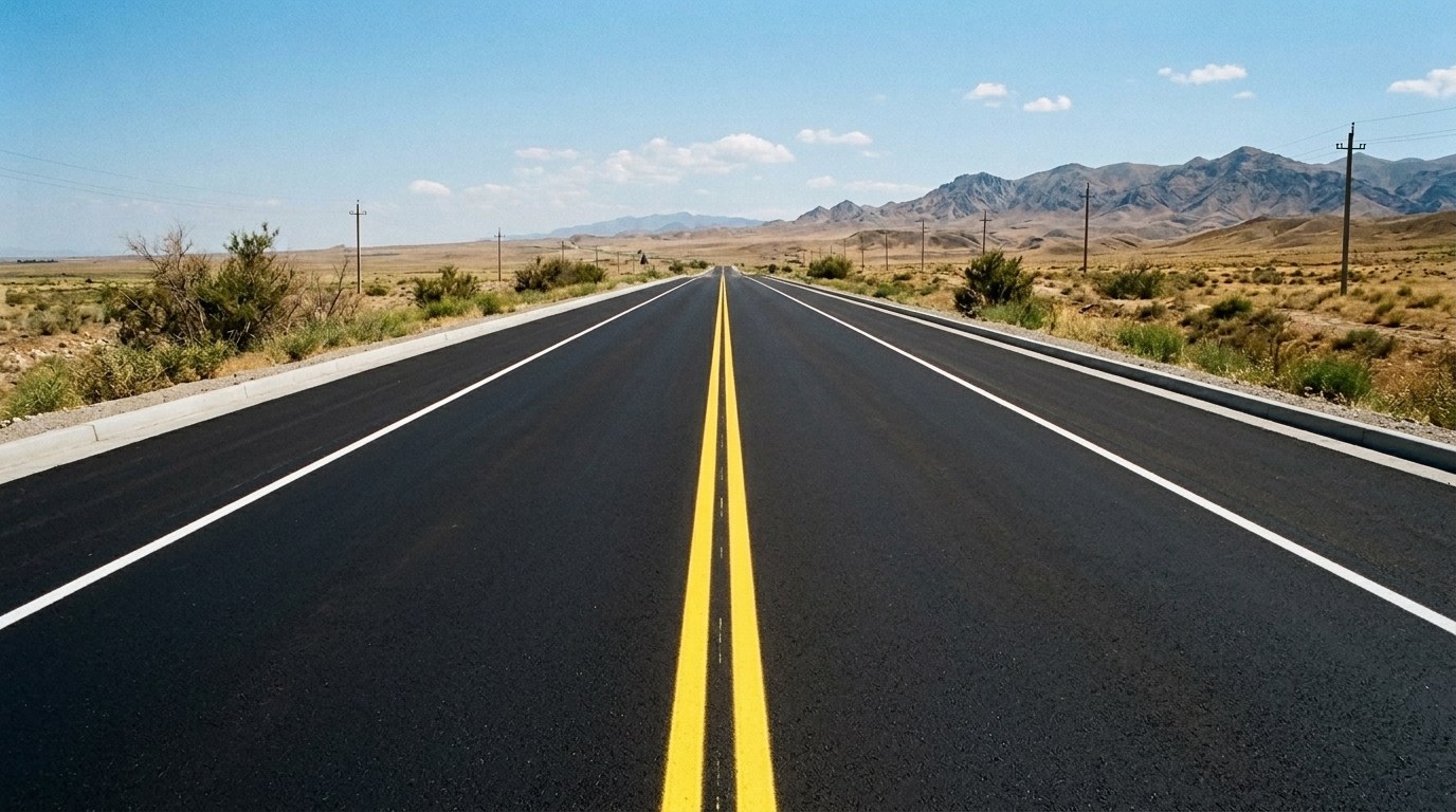 Keyin - M-39 yangi 2-qatlamli ShMA asfalt magistrali